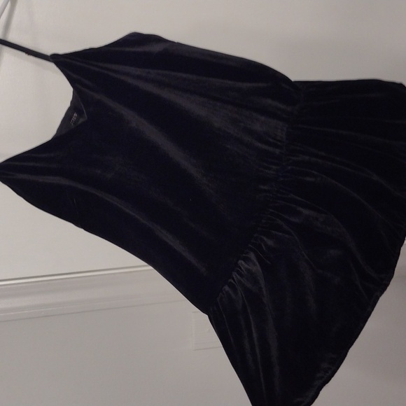 NEW NWT J. Crew Black Silk Velvet Peplum Cami Size 2 - Picture 7 of 16